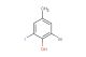 2-bromo-6-iodo-4-methylphenol