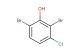 2,6-dibromo-3-chlorophenol