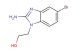 2-(2-amino-5-bromo-1H-benzo[d]imidazol-1-yl)ethanol