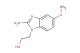 2-(2-amino-5-methoxy-1H-benzo[d]imidazol-1-yl)ethanol