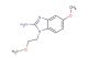 5-methoxy-1-(2-methoxyethyl)-1H-benzo[d]imidazol-2-amine
