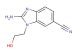 2-amino-1-(2-hydroxyethyl)-1H-benzo[d]imidazole-6-carbonitrile