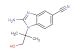 2-amino-1-(1-hydroxy-2-methylpropan-2-yl)-1H-benzo[d]imidazole-5-carbonitrile
