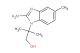 2-(2-amino-5-methyl-1H-benzo[d]imidazol-1-yl)-2-methylpropan-1-ol