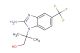 2-(2-amino-5-(trifluoromethyl)-1H-benzo[d]imidazol-1-yl)-2-methylpropan-1-ol