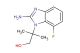 2-(2-amino-7-fluoro-1H-benzo[d]imidazol-1-yl)-2-methylpropan-1-ol