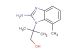 2-(2-amino-7-methyl-1H-benzo[d]imidazol-1-yl)-2-methylpropan-1-ol