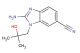 2-amino-1-(2-hydroxy-2-methylpropyl)-1H-benzo[d]imidazole-6-carbonitrile