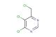 4,5-dichloro-6-(chloromethyl)-pyrimidine