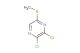 2,3-dichloro-5-(methylthio)-pyrazine