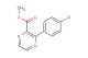 3-(4-chloro-phenyl)-pyrazine-2-carboxylic acid methyl ester