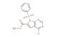 methyl 4-chloro-7-phenylsulfonyl-7H-pyrrolo[2,3-d]pyrimidine-6-carboxylate