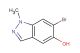 6-bromo-5-hydroxy-1-methyl-1H-indazole