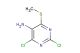2,4-dichloro-6-(methylthio)pyrimidin-5-amine