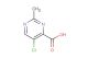 5-chloro-2-methyl-4-pyrimidinecarboxylic acid