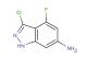 6-amino-3-chloro-4-fluoro (1H)indazole
