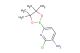 2-chloro-6-(4,4,5,5-tetramethyl-1,3,2-dioxaborolan-2-yl)pyridin-3-amine