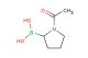 (1-acetylpyrrolidin-2-yl)boronic acid