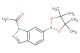 1-(6-(4,4,5,5-tetramethyl-1,3,2-dioxaborolan-2-yl)-1H-indazol-1-yl)ethanone