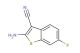 2-amino-6-fluorobenzo[b]thiophene-3-carbonitrile