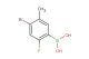(4-bromo-2-fluoro-5-methylphenyl)boronic acid