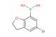 (5-bromo-2,3-dihydrobenzofuran-7-yl)boronic acid