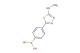(4-(5-(methylamino)-1,3,4-thiadiazol-2-yl)phenyl)boronic acid