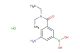 (3-amino-5-(diethylcarbamoyl)phenyl)boronic acid hydrochloride