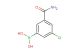 (3-carbamoyl-5-chlorophenyl)boronic acid