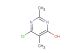 6-chloro-2,5-dimethylpyrimidin-4-ol