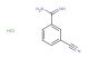 3-cyanobenzimidamide hydrochloride