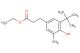 ethyl (3-(3-tert-butyl)-4-hydroxy-5-methylphenyl)propanoate