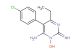 5-(4-chlorophenyl)-6-ethyl-3-hydroxy-2-imino-pyrimidin-4-amine