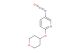 5-isocyanato-2-(oxan-4-yloxy)pyridine