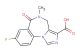 8-fluoro-5-methyl-6-oxo-4H-imidazo[1,5-a][1,4]benzodiazepine-3-carboxylic acid