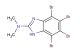 4,5,6,7-tetrabromo-N,N-dimethyl-1H-benzimidazol-2-amine