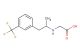 2-((1-(3-(trifluoromethyl)phenyl)propan-2-yl)amino)acetic acid