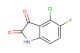 4-chloro-5-fluoro-1H-indole-2,3-dione