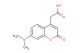 2-[7-(dimethylamino)-2-oxochromen-4-yl]acetic acid
