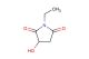 1-ethyl-3-hydroxy-2,5-pyrrolidinedione