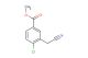 methyl 4-chloro-3-(cyanomethyl)benzoate