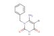 6-amino-1-benzyl-5-bromopyrimidine-2,4-dione