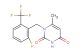1-[[2-fluoro-6-(trifluoromethyl)phenyl]methyl]-6-methylpyrimidine-2,4-dione