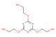 2-[[4,6-bis(2-hydroxyethoxy)-1,3,5-triazin-2-yl]oxy]ethanol