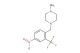1-methyl-4-[[4-nitro-2-(trifluoromethyl)phenyl]methyl]-piperazine