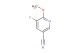 5-cyano-3-fluoro-2-methoxypyridine