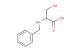 2-(benzylamino)-3-hydroxypropanoic acid