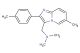 N,N-dimethyl-1-(6-methyl-2-(p-tolyl)imidazo[1,2-a]pyridin-3-yl)methanamine