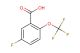2-trifluoromethoxy-5-fluorobenzoic acid