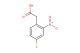 2-(4-fluoro-2-nitrophenyl)acetic acid